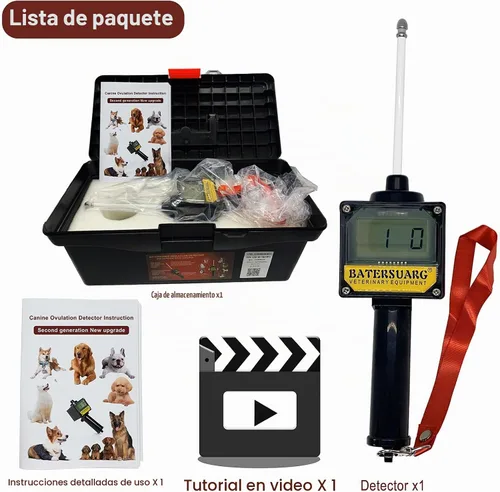 Vista 6 de Detector de ovulación de perros, probador de criador canino, máquina de cría de perros de inseminación artificial, práctica formulación