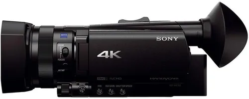 Vista 7 de Sony Videocámara FDRAX700/B FDR-AX700 4K HDR, color negro