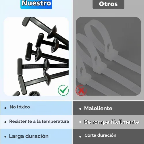 Vista 4 de 2026 Nueva Hebilla Universal de Brida de Cable de Nylon, Soporte de Hebilla de Brida de Cable de Nylon Autobloqueante Resistente, Nueva Hebilla 50