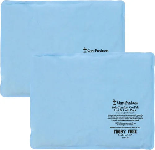 Vista 11 de Compresa para tratamiento Hot and Cold Core Products CorPak Soft Comfort - Fabricado en EE. UU., Azul, 1 Flexible reusable therapy pack delivers