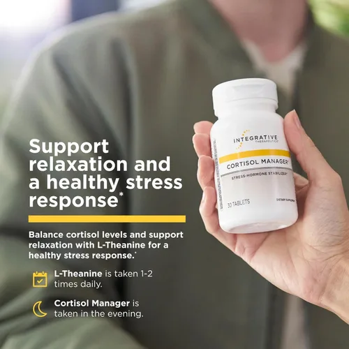 Vista 3 de Integrative Therapeutics Gerente de cortisol y L-teanina