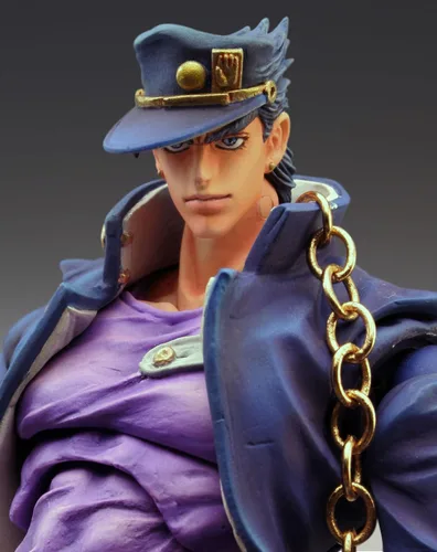Vista 4 de Muñeco de Jotaro Kujo de la extraña aventura de Jojo parte tres: Stardust Crusaders, marca MediCos