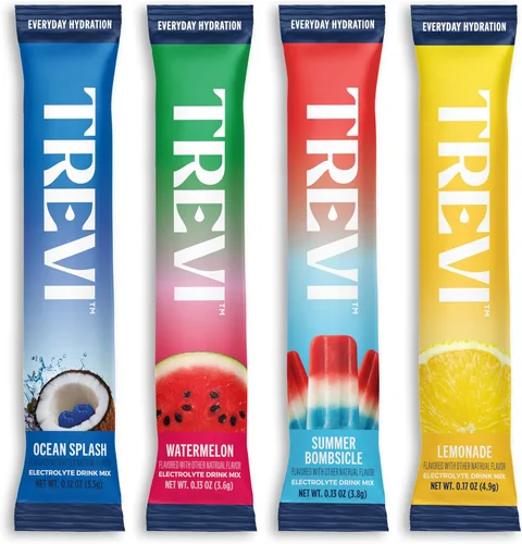 Vista 11 de TREVI Electrolytes Powder Packets, Sugar Free Hydration, Frost 20 Pack