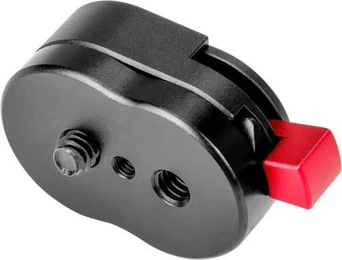 Vista 8 de Adaptador de abrazadera de placa de liberación rápida de 50 mm compatible con Arca Swiss para trípode de cámara DSLR, monopié, cabezal de bola