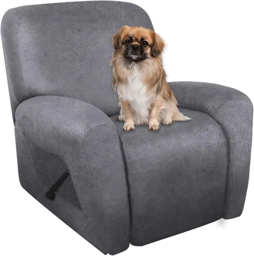 Vista 76 de ANARACHON Fundas para Sillas Reclinables Tipo Cuero, 4 Piezas Funda para Sillón Reclinable Lazy Boy, Protector de Muebles - Funda Suave Lavable