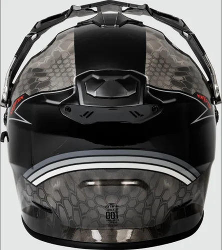 Vista 2 de Fly Racing - Casco Trekker Conceal (negro/gris/blanco, talla XS)