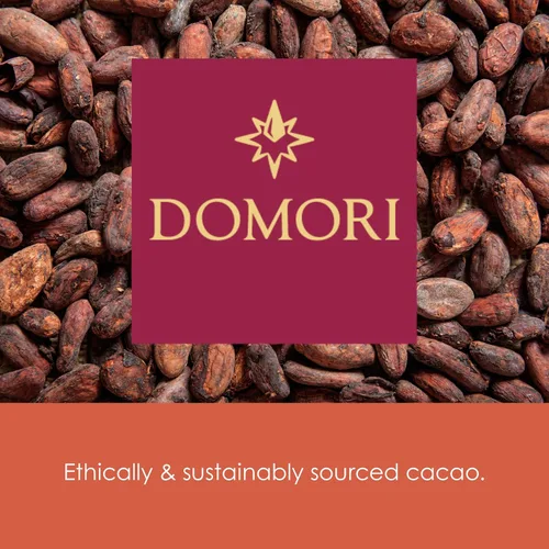 Vista 5 de Domori Porcelana 70% chocolate negro paquete de 3 – Chocolate italiano – grano a barra, de origen directo – Sin gluten, vegano – Paquete