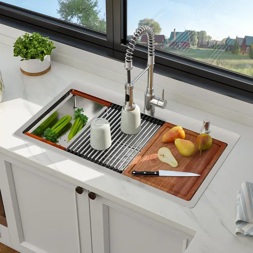 Vista 22 de fregadero de cocina