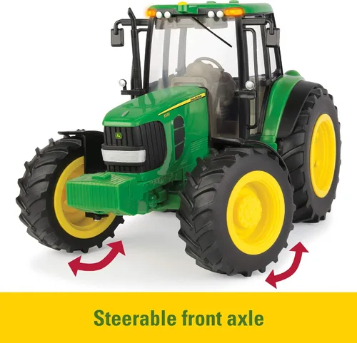 Vista 7 de 1/16 John Deere Big Farm 6930 Tractor con vagón Juego imaginativo para bebés