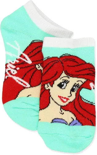 Vista 5 de Disney Princess Girls 6 pack Socks Set