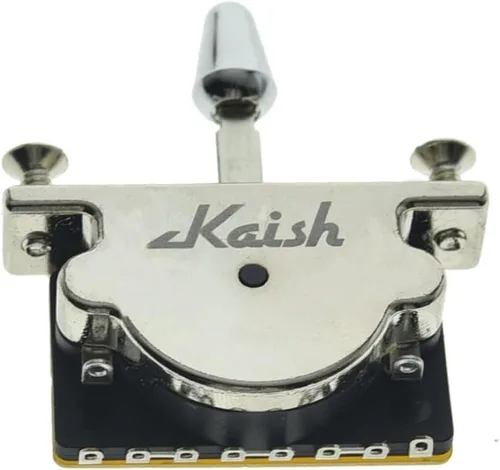 Vista 4 de KAISH Interruptor de palanca de 3 vías de alta resistencia para pastilla de guitarra, interruptor selector de pastilla para Strat Tele con 3 puntas