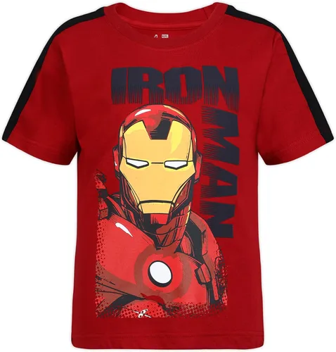 Vista 6 de Marvel Little Avengers - Juego de camiseta de manga corta para niño (4 unidades)