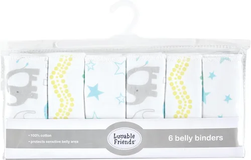 Vista 2 de Luvable Friends baby-girls Belly Binder 6pk