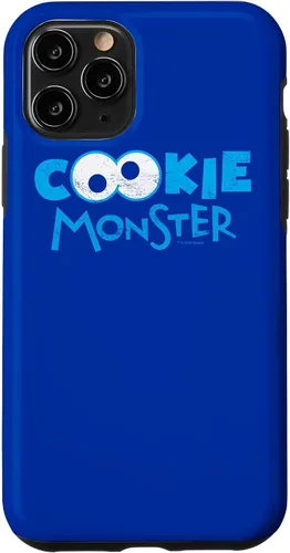 Vista 27 de Funda para iPhone 16 Sesame Street Cookie Monster Eyes