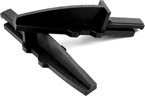 Vista 5 de ODO LUCK 2 pies de repuesto negros para ventilador LASKO de 20 pulgadas, accesorio de pie antipunta Anti-tip Foot Set Accessory