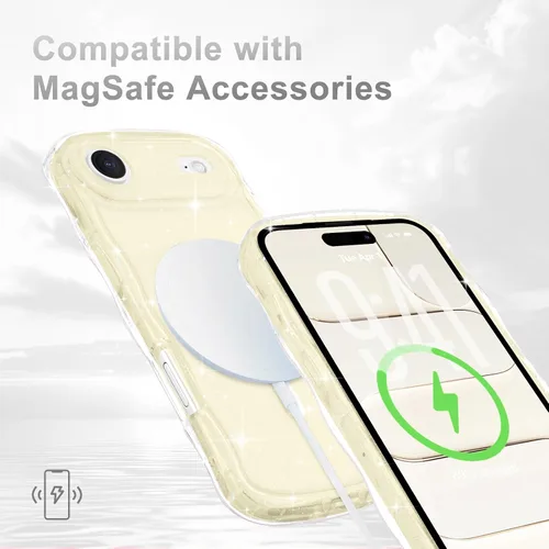 Vista 195 de Pepmune Funda magnética para iPhone 17 Pro Max, color rosa