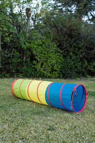 Vista 9 de Pacific Play Tents 20560 Colores Primarios 6' Túnel de Juego 72" x 19" x 19