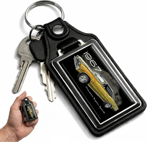 Vista 52 de Brotherhood Llavero de coche para Chevelle - Llavero de modelos clásicos para hombres y mujeres, llavero de regalo
