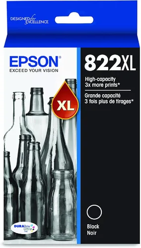 Vista 2 de EPSON T822 DURABrite Ultra Ink Cartucho negro de alta capacidad y cartucho magenta de alta capacidad T822 DURABrite Ultra Ink (T822XL320-S)