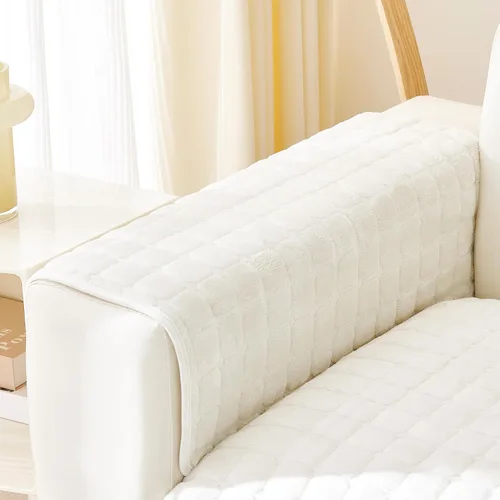 Vista 14 de Fundas para reposabrazos de sofá, fundas de terciopelo mullido para sofá, fundas antideslizantes para sillón, fundas para reposabrazos