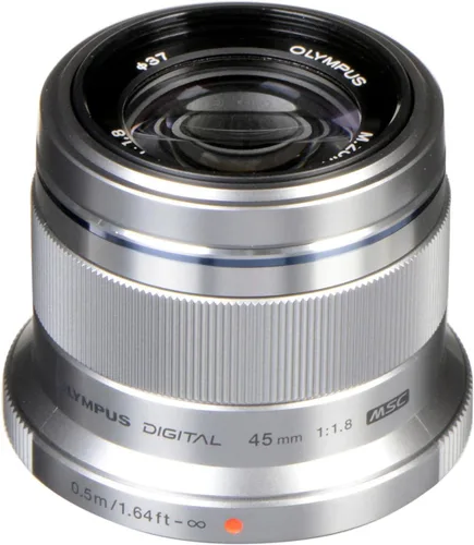 Vista 9 de Olympus Lente intercambiable de 45mm f1.8 para micro cámaras Olympus/Panasonic Negro