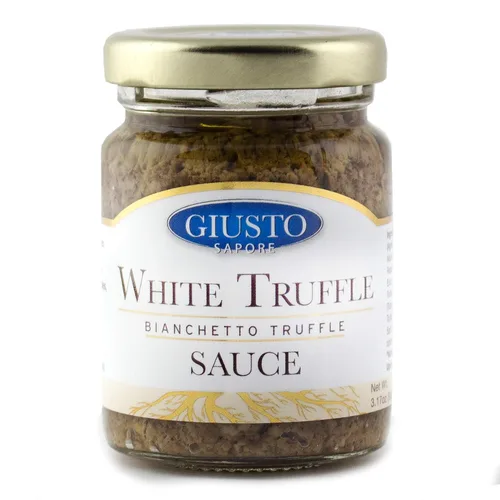 Vista 5 de Giusto Sapore Crema italiana de trufa blanca y parmigiano reggiano, 3.17 onzas, crema gourmet de trufa premium, importada de Italia y de propiedad