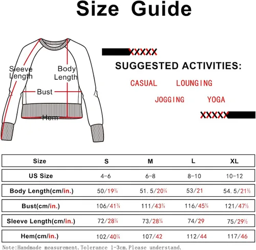 Vista 6 de icyzone Sudadera corta para mujer, casual, de manga larga, para primavera, otoño e invierno