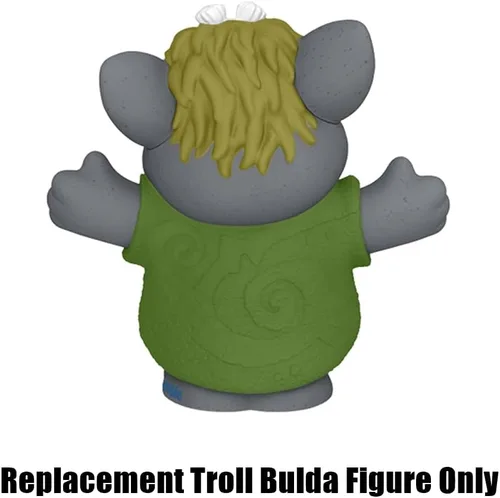 Vista 3 de Pieza de repuesto para Fisher-Price Little-People Carry Along Castle Case Playset – HMX76 ~ Figura de repuesto Troll Bulda ~ Inspirado