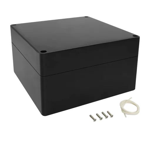 Vista 29 de LeMotech Caja de conexiones eléctricas de plástico ABS Caja de proyectos IP65 impermeable Caja de derivación universal para electrónicas Negro 2.48x