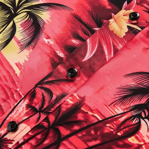 Vista 5 de ENVMENST Hawaiian Shirt for Men Short Sleeve Beach Printed Summer Button Down Aloha Shirt(S-3XL)