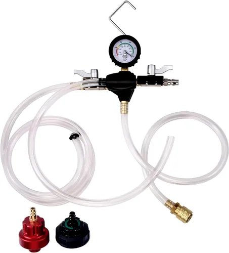 Vista 2 de ZKTOOL Kit de recarga de refrigerante al vacío para modelos Tesla, recarga rápida, con adaptadores modelo S y X, y modelo 3 e Y, 1130942-00-B