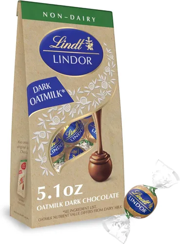 Vista 76 de Lindt Lindor - Trufas de chocolate extra oscuro 60 %, caramelo de chocolate negro con centro de trufa suave y derretida, ideal para regalar, 5.1