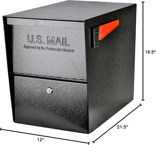 Vista 16 de Buzón de seguridad Mail Boss , 7206 Negro