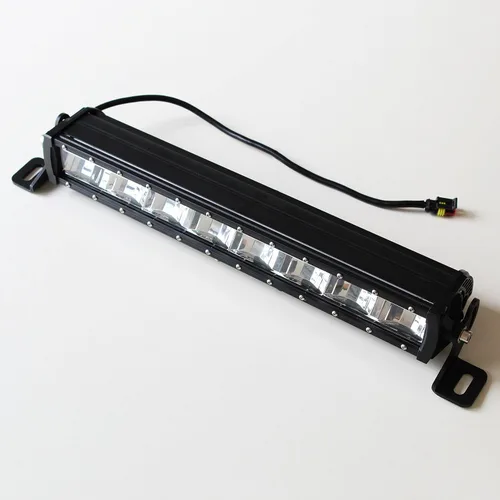 Vista 3 de Barra de luz LED individual de 38 pulgadas, delgada de una sola fila, haz de luz de conducción todoterreno antiniebla luces de trabajo para camión