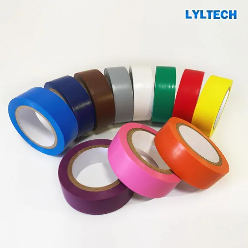 Vista 5 de LYLTECH Cinta eléctrica mate arcoíris paquete de 11 colores, impermeable, fuerte adhesivo, duradero, fácil de envolver, 3/4 pulgadas por 30 pies
