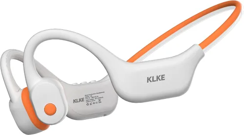 Vista 9 de Auriculares de conducción ósea de oído abierto, IP66 impermeable, auriculares con transductor integrado para correr con modo dual, luz de seguridad