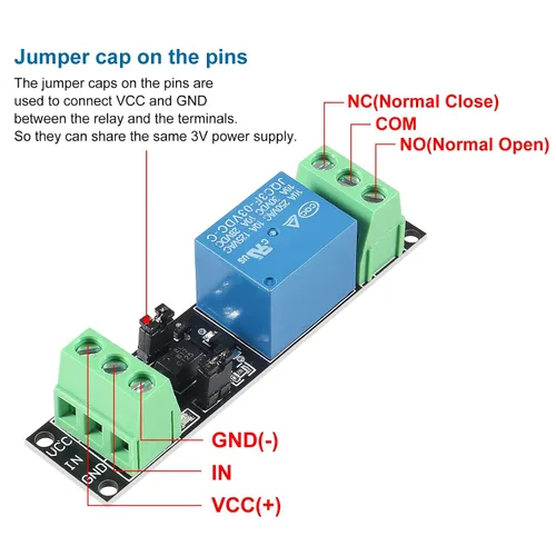 Vista 6 de 6 unids 1 canal DC 3 V relé de alto nivel controlador módulo optoacoplador relé módulo aislado unidad control tablero