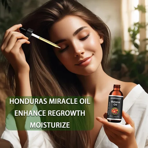 Vista 5 de Aceite de batana orgánico para el crecimiento del cabello, 100% puro, promueve el bienestar del cabello para hombres y mujeres, mejora el brillo
