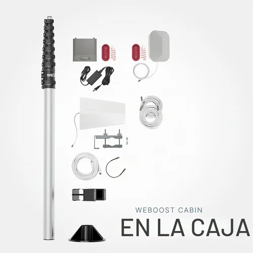 Vista 7 de weBoost Cabin - Amplificador de señal para teléfono celular Aumenta 4G LTE y 5G Compatible con todos los operadores de EE. UU. – Verizon, AT&T