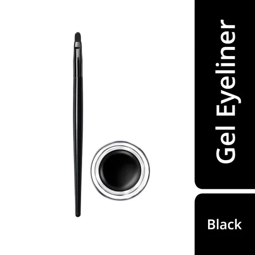 Vista 6 de Gel delineador de ojos impermeable Rimmel ScandalEyes, 0.1 onza líquida, Negro