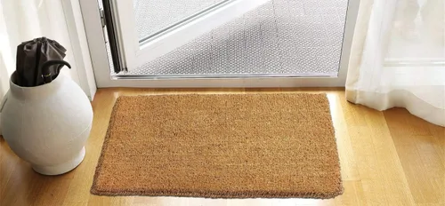 Vista 7 de felpudo de fibra de coco, altura mínima de espesor de 1 pulgada