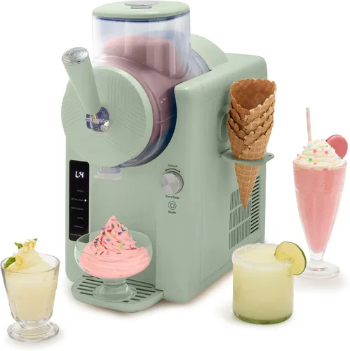 Vista 14 de GreenPan Frost, máquina para hacer helados y máquina para hacer slushies, helado suave, sorbete, margaritas, batidos, yogur helado, sin necesidad