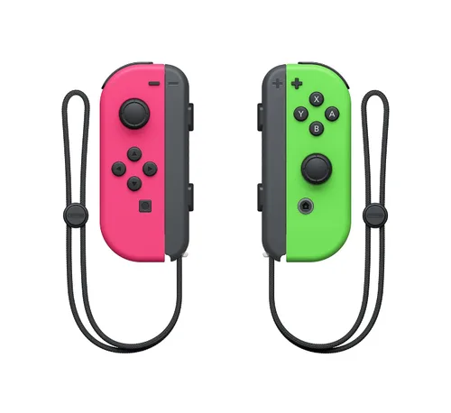 Vista 2 de Nintendo Joy-Con LR - Neon Pink Neon Green
