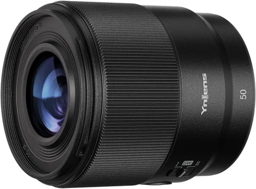 Vista 2 de YONGNUO Lente de marco completo F1.8 de 1.969 in para Sony E Mount, enfoque automático F1.8S Lente estándar de gran apertura Prime para cámaras Sony