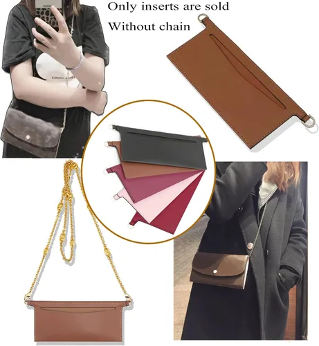 Vista 6 de Lckaey Kit de bolso para bolsa Sarah Emilie Cartera desmontable bolsa organizador