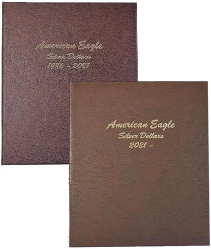 Vista 9 de Dansco Álbum de monedas de águila de plata estadounidense estadounidense 1986 hasta la fecha #7181