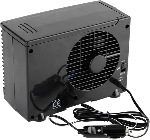 Vista 9 de Enfriador de aire portátil de 12 V, mini enfriador de aire móvil, ventilador de refrigeración por agua evaporativo para automóvil, camión, caravana