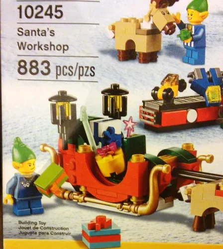 Vista 7 de LEGO Creator Expert Taller de Santa