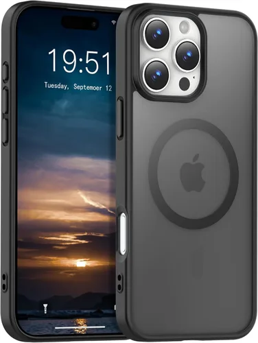 Vista 112 de Funda transparente para iPhone 11 con protector de pantalla, compatible con Magsafe, antiamarilleo, protección de grado militar, a prueba de golpes