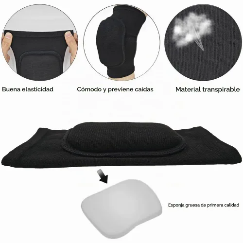 Vista 4 de Regalos de voleibol para adolescentes y niñas, accesorios de voleibol para jóvenes, rodilleras de voleibol y bolsa con cordón